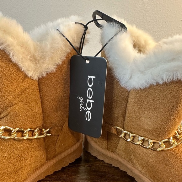 Bebe Girl Baby/Toddler Faux Fur Boots NWT Various Sizes - Picture 3 of 5